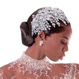 Bridal Hairpiece, Rhinestone